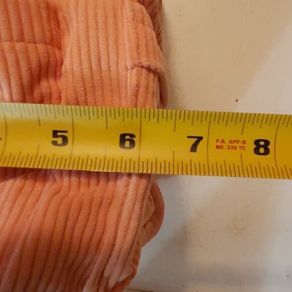 Wild Fable Peach Corduroy Backpack With Beverage Pockets And 2 Small Pockets - Picture 6 of 8